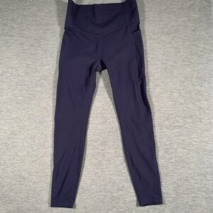 Halara Leggings Womens Medium Blue UltraSculpt 7/8 High Waist Compression